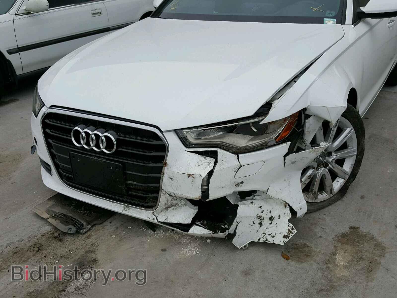 2014 AUDI A6 - VIN: WAUGFAFC8EN049328 - Фото 9
