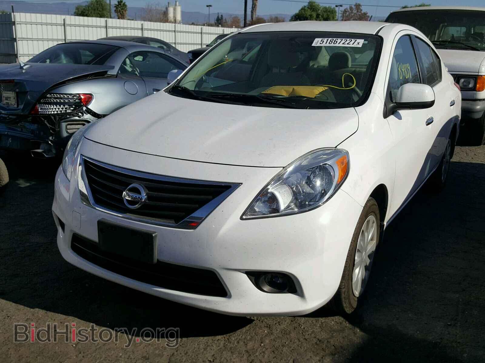 2013 NISSAN VERSA - VIN: 3N1CN7AP0DL875691 - Фото 2