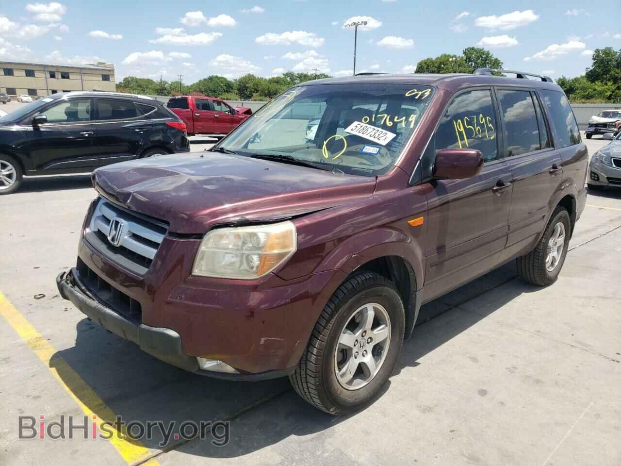2007 HONDA PILOT - VIN: 5FNYF28547B017649 - Фото 2