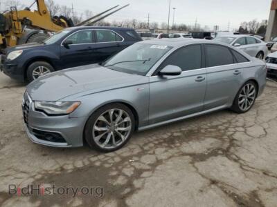 2012 Audi A6 PRESTIGE, серый — VIN WAUJGBFC5CN135797, Copart