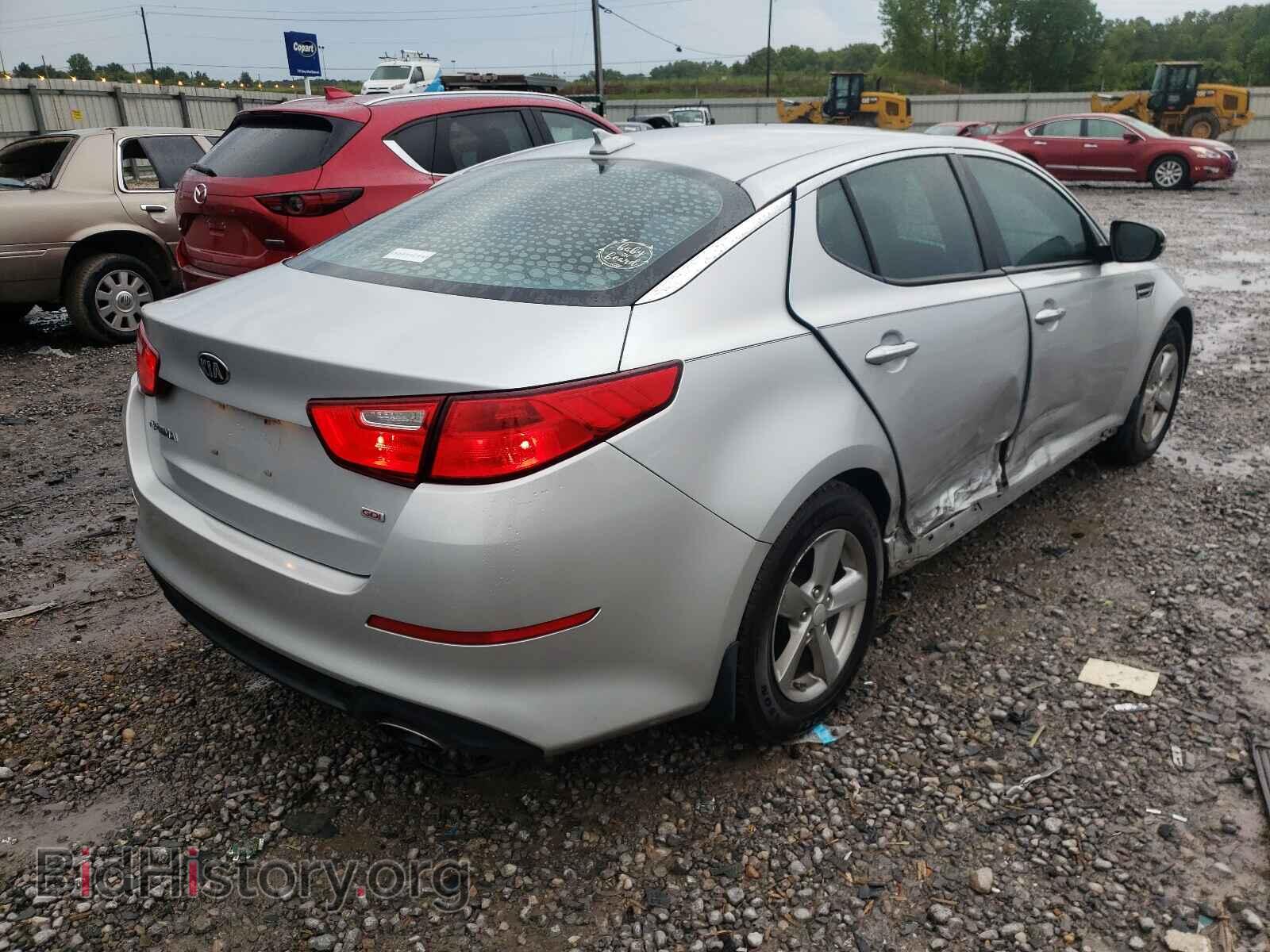 2015 KIA OPTIMA - VIN: 5XXGM4A71FG374002 - Фото 4