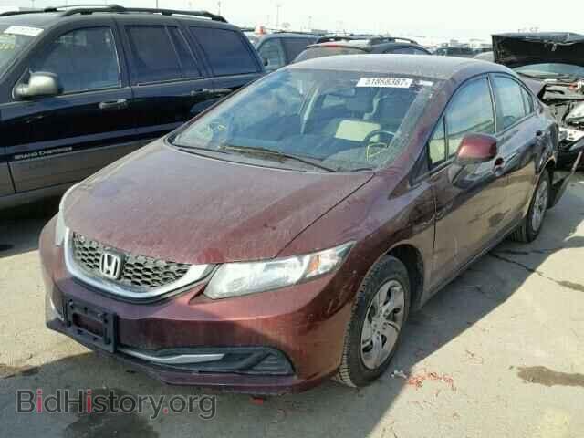 2013 HONDA CIVIC - VIN: 19XFB2F5XDE203476 - Фото 2