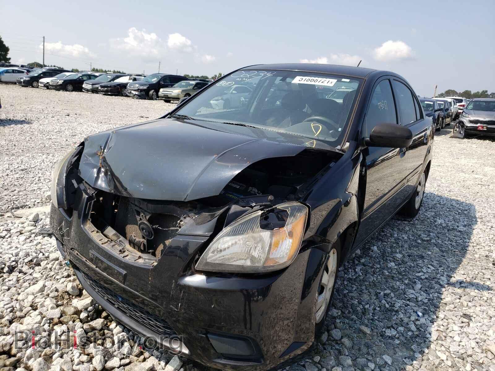 2011 KIA RIO - VIN: KNADH4A32B6960234 - Фото 2