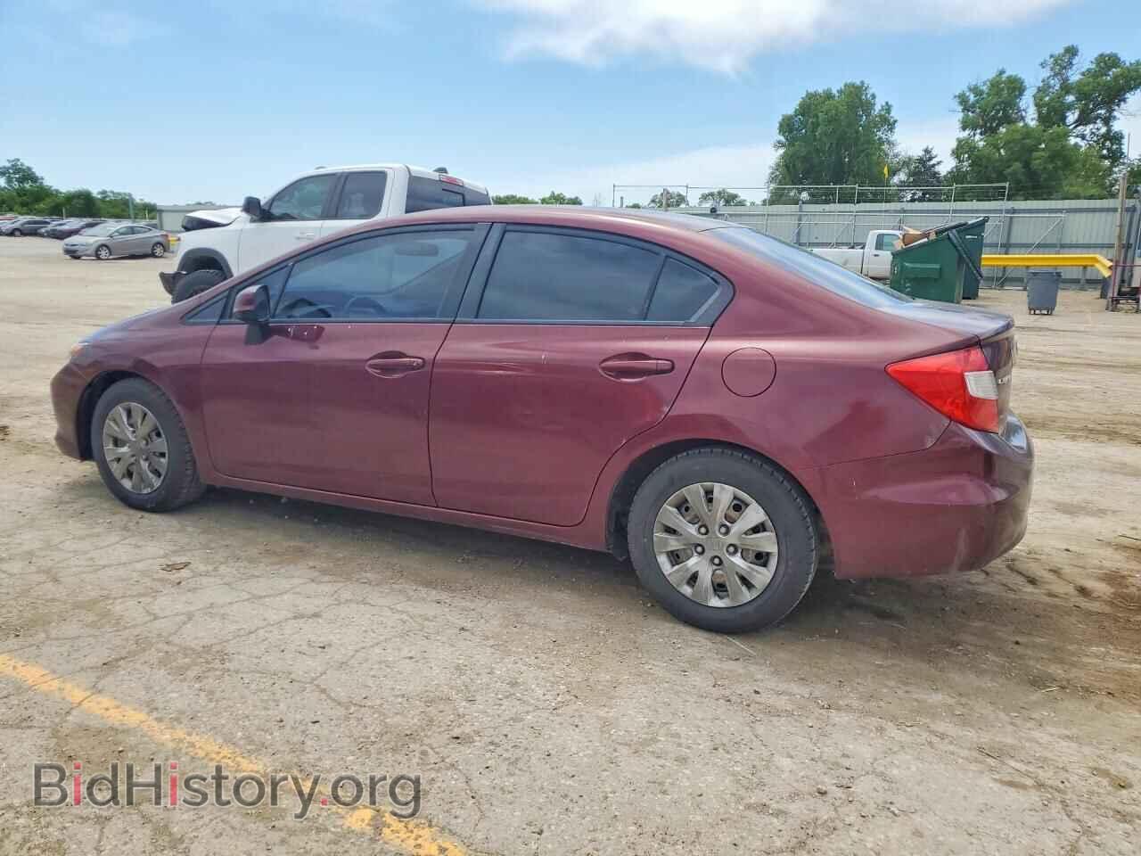 2012 HONDA CIVIC - VIN: 2HGFB2F51CH540865 - Фото 2