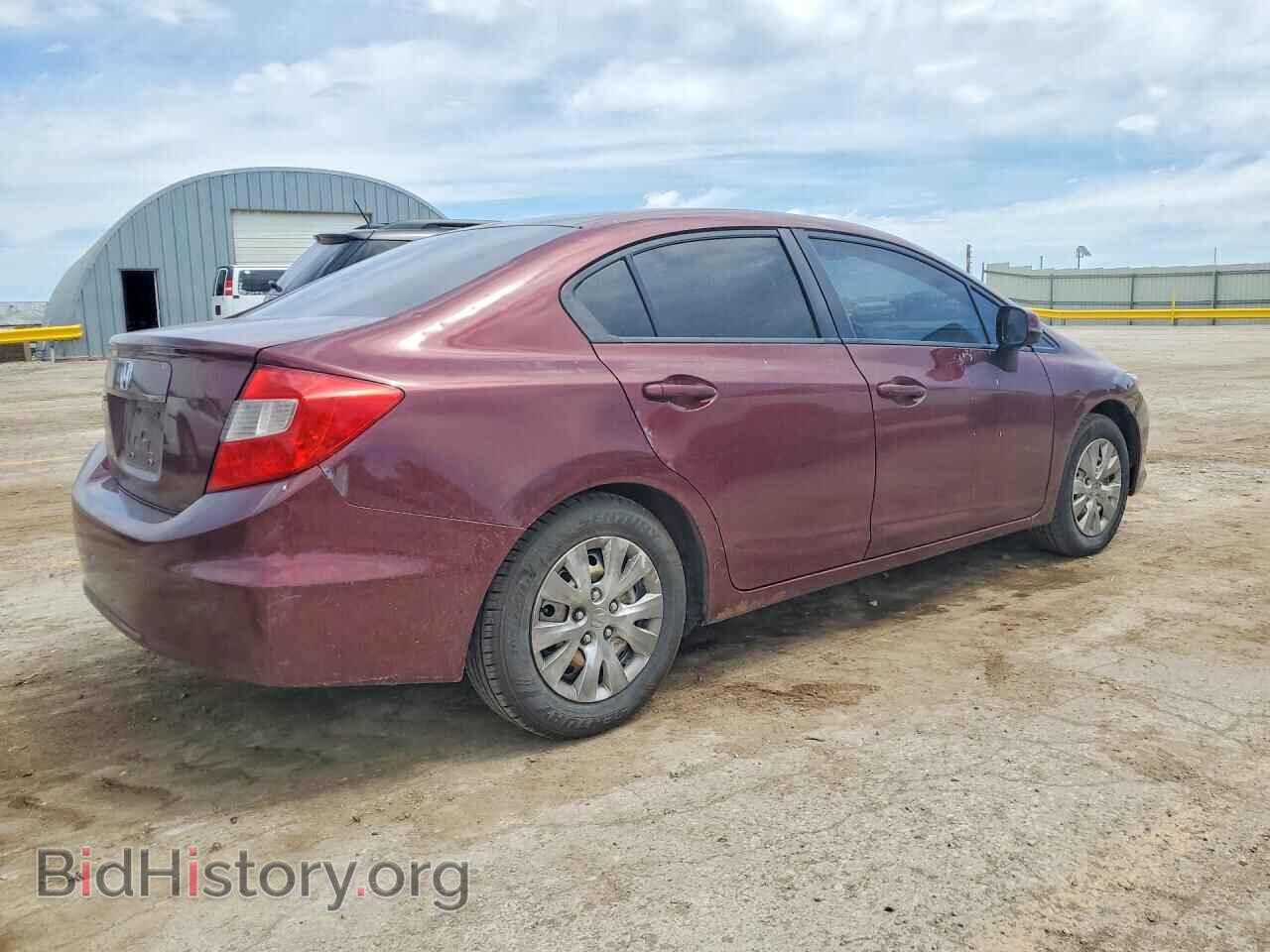 2012 HONDA CIVIC - VIN: 2HGFB2F51CH540865 - Фото 3