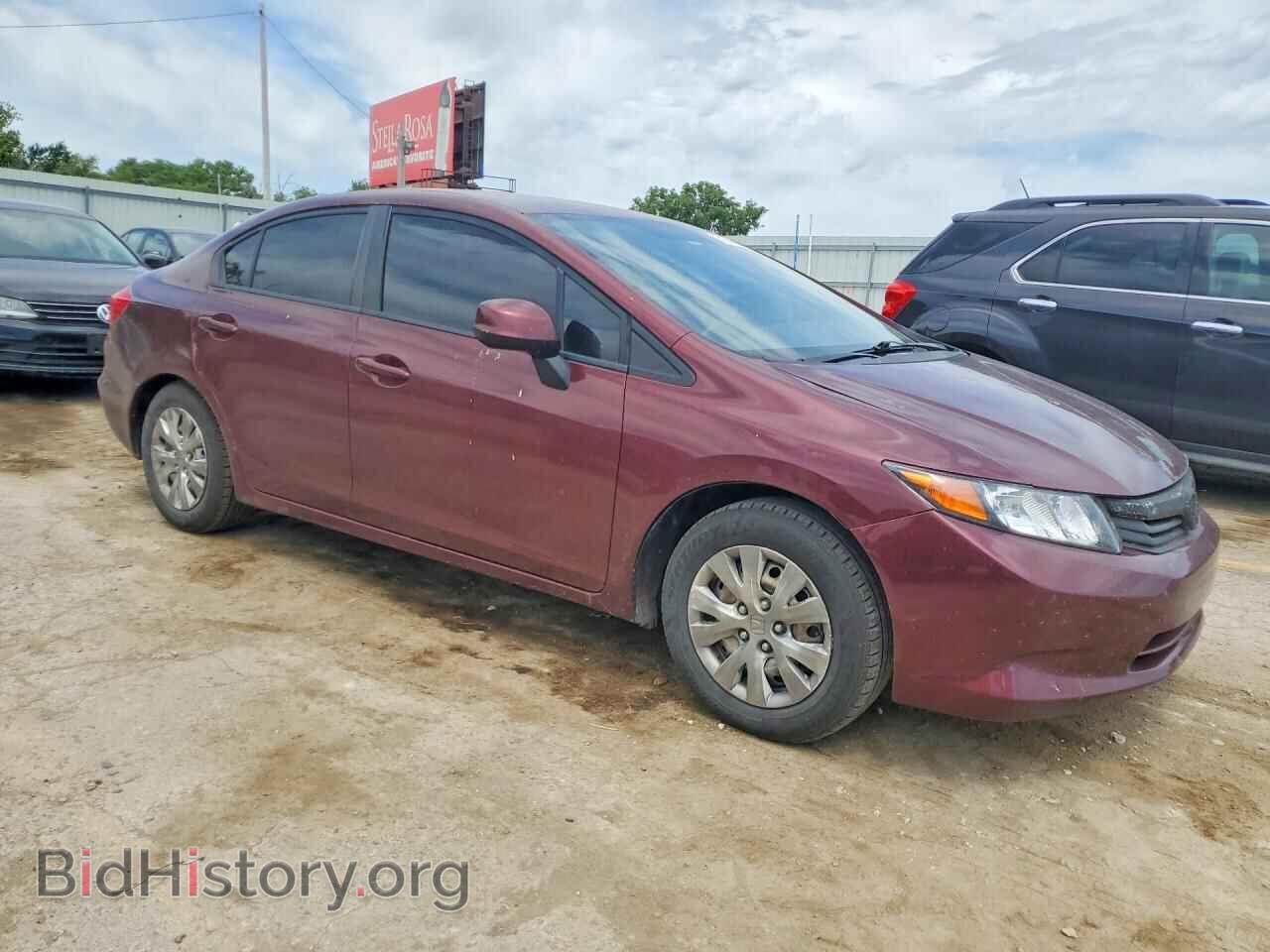 2012 HONDA CIVIC - VIN: 2HGFB2F51CH540865 - Фото 4