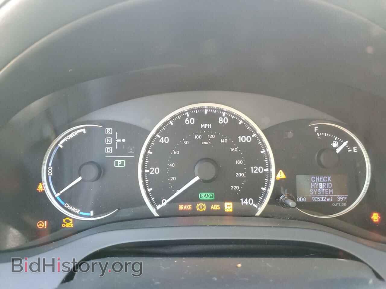 2015 LEXUS CT 200 - VIN: JTHKD5BH8F2249686 - Фото 9