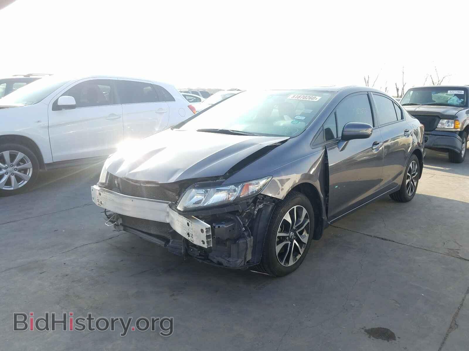 2014 HONDA CIVIC - VIN: 19XFB2F88EE073385 - Фото 2
