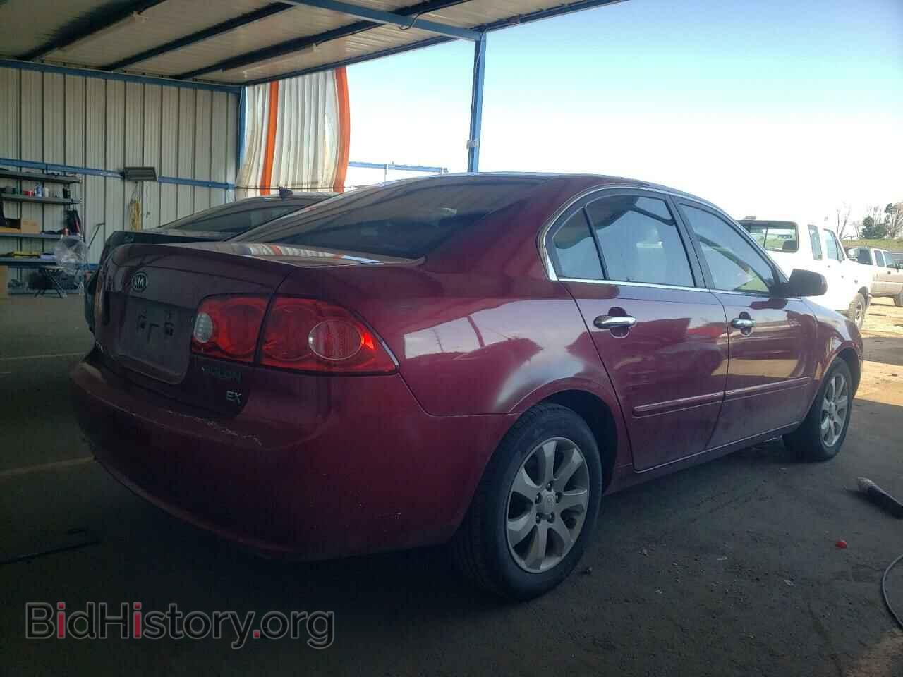 2007 KIA OPTIMA - VIN: KNAGE123775093347 - Фото 4