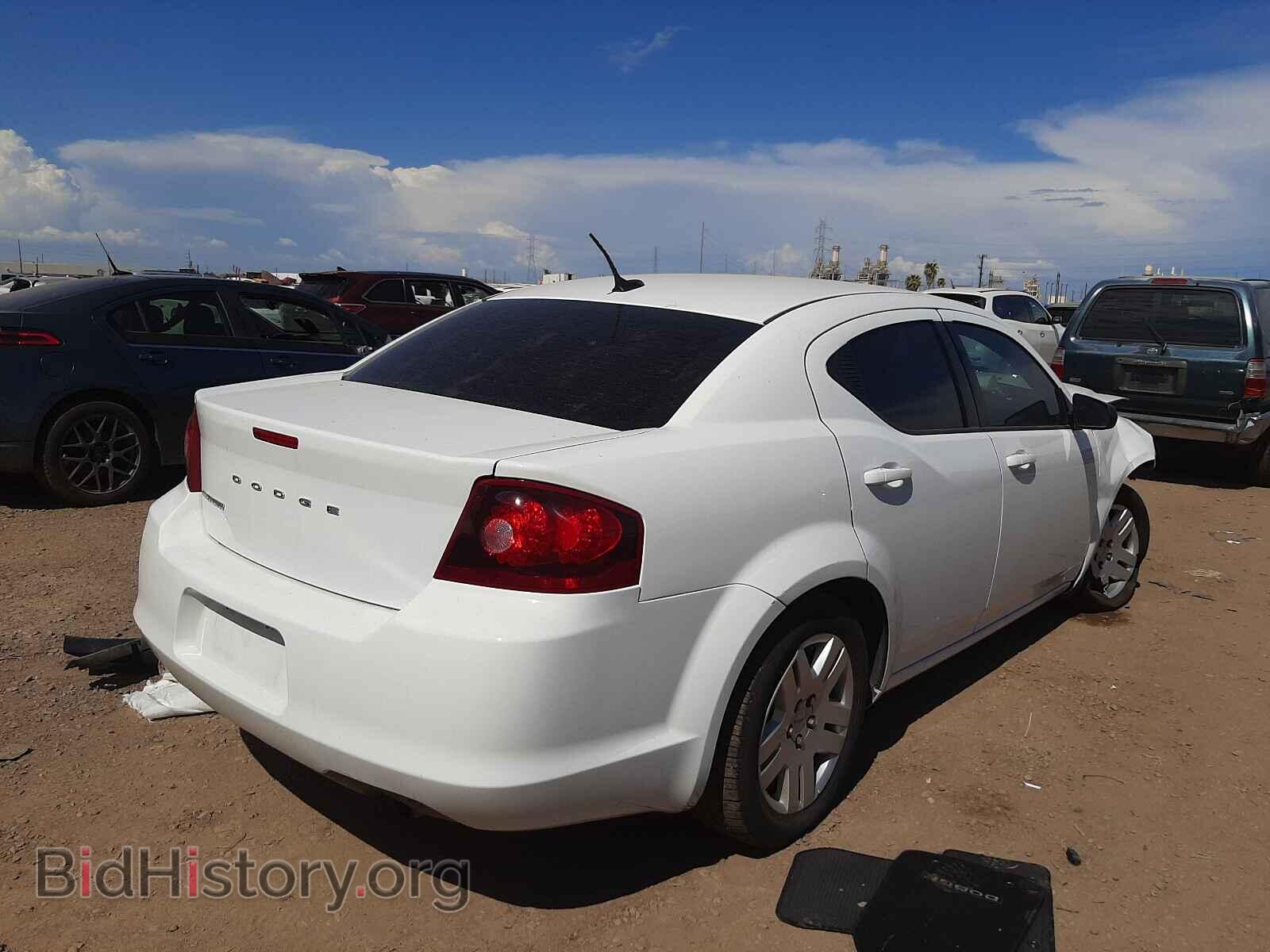 2014 DODGE AVENGER - VIN: 1C3CDZAB6EN233420 - Фото 4