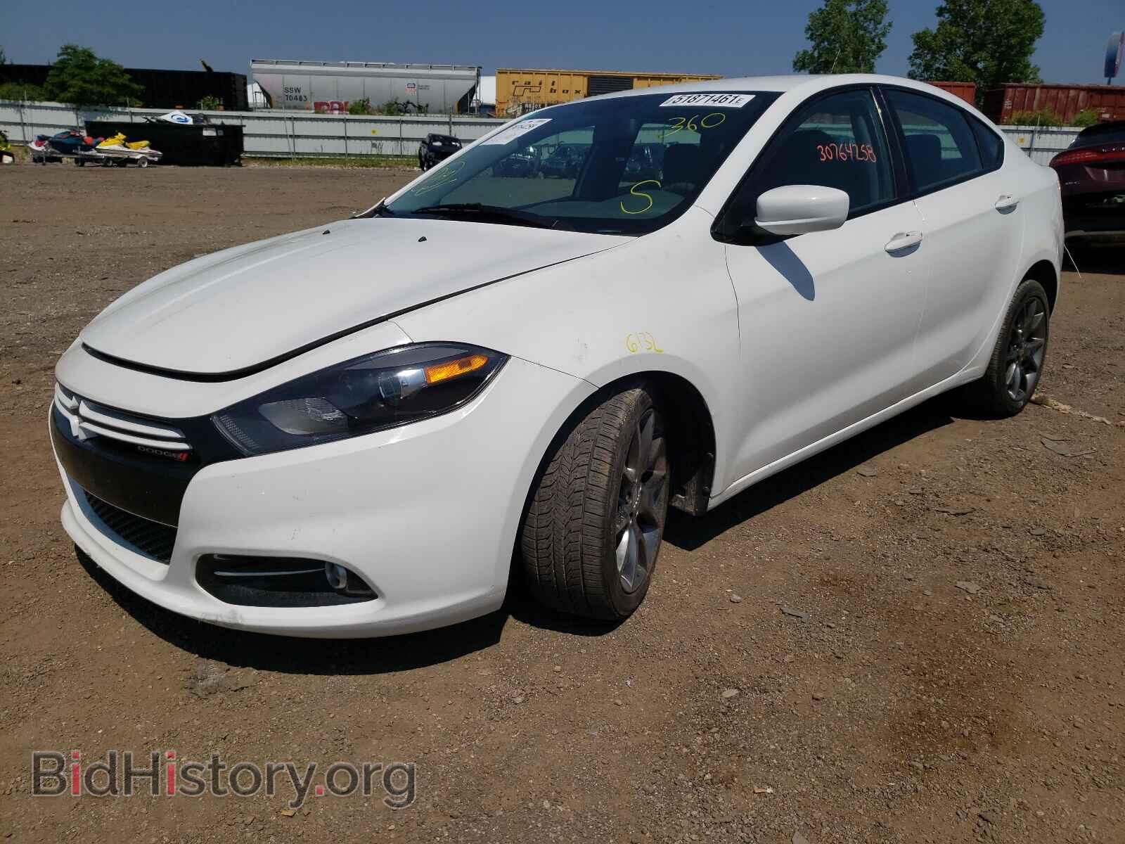 2013 DODGE DART - VIN: 1C3CDFBHXDD142754 - Фото 2