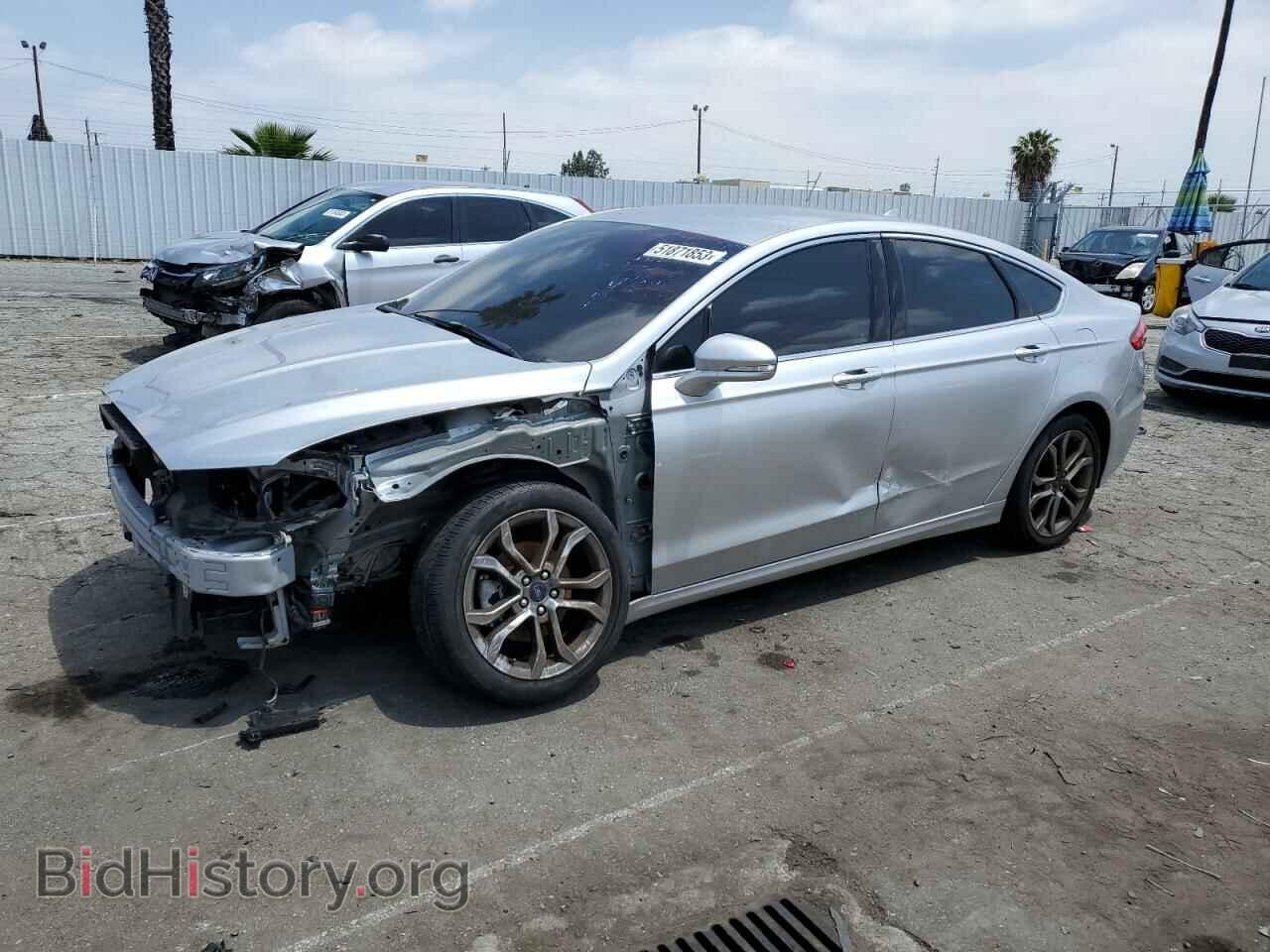 Фотография 3FA6P0CD3KR109565 - FORD FUSION 2019