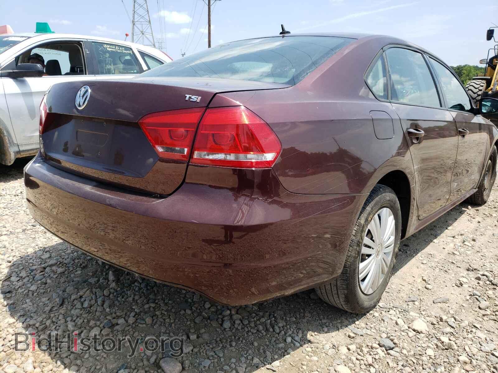 2014 VOLKSWAGEN PASSAT - VIN: 1VWAT7A3XEC038836 - Фото 4