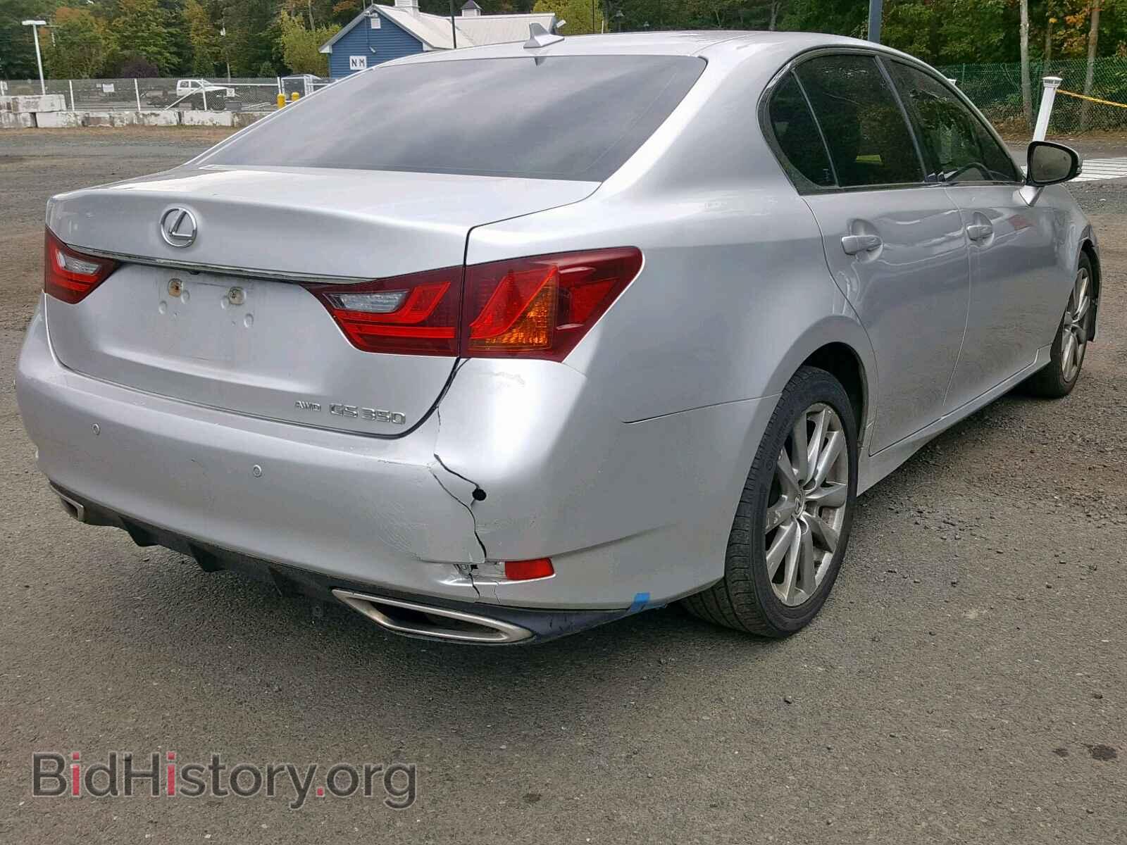 2013 LEXUS GS350 - VIN: JTHCE1BL0D5004875 - Фото 4