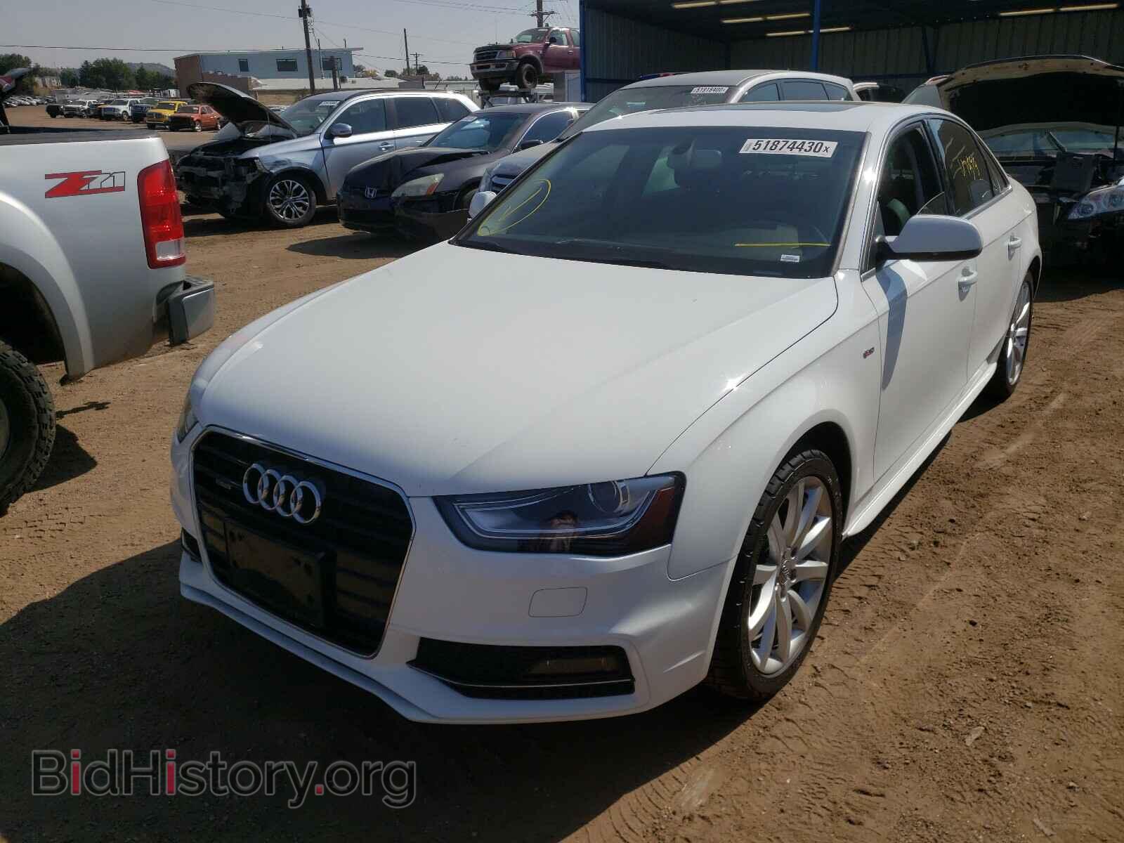 2014 AUDI A4 - VIN: WAUBFAFL8EN036685 - Фото 2
