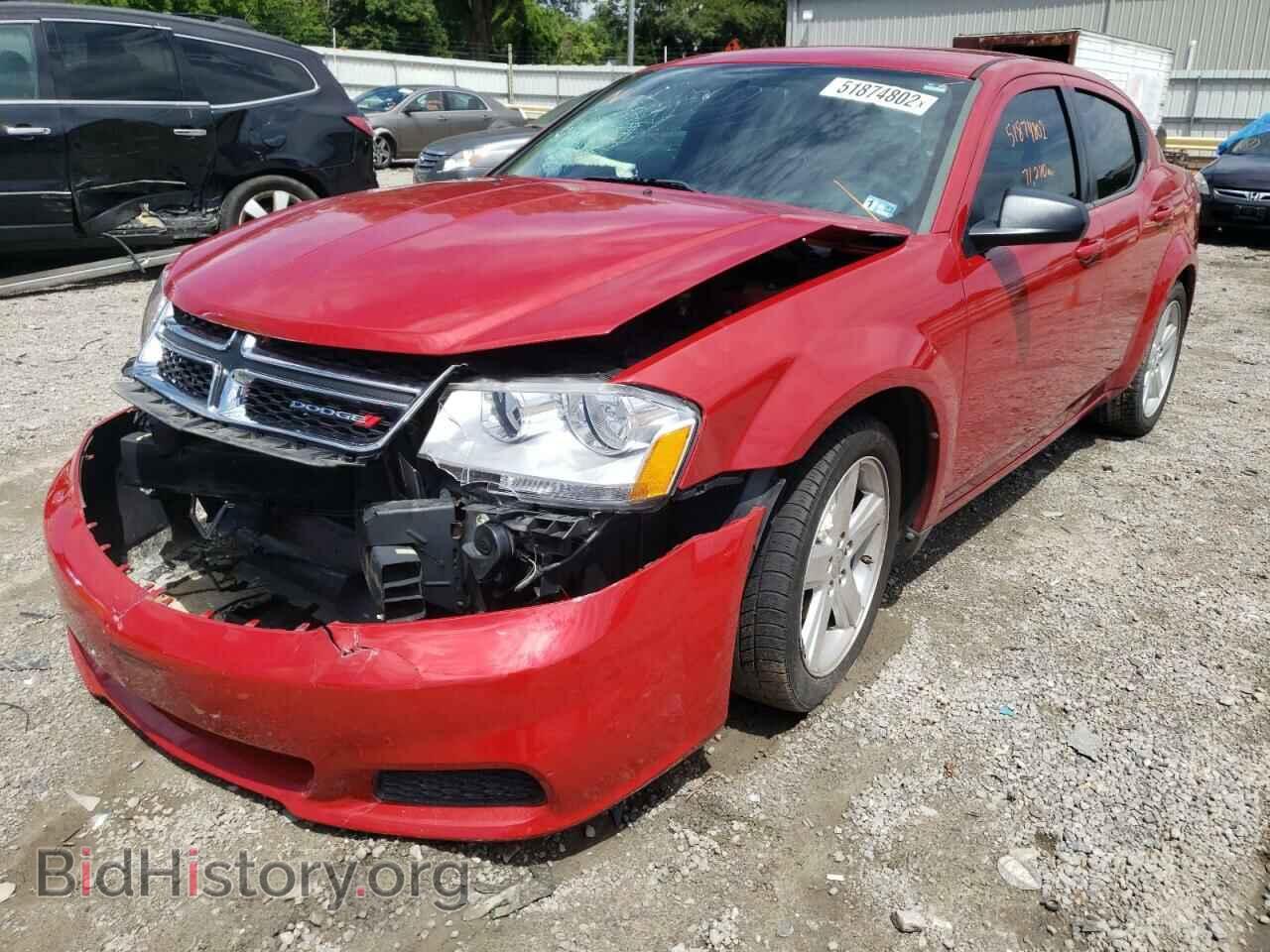 2013 DODGE AVENGER - VIN: 1C3CDZAB2DN607357 - Фото 2