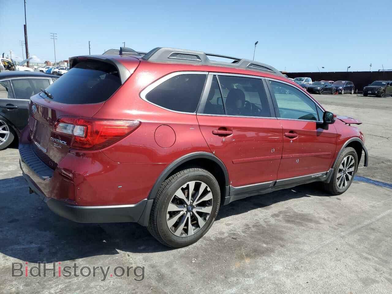 2016 SUBARU OUTBACK - VIN: 4S4BSENC3G3223205 - Фото 3