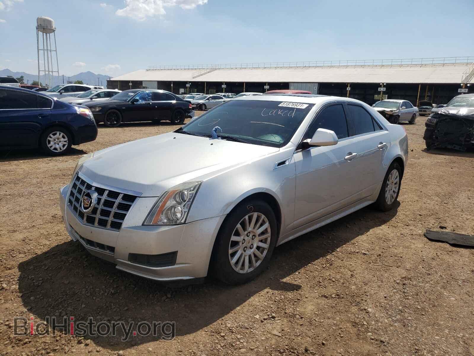 2013 CADILLAC CTS - VIN: 1G6DE5E54D0160797 - Фото 2
