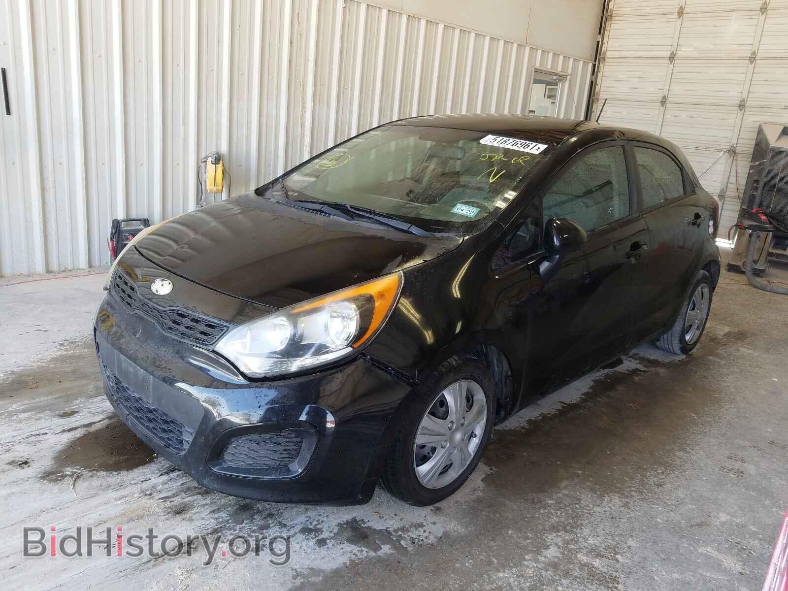 2014 KIA RIO - VIN: KNADM5A31E6386151 - Фото 2