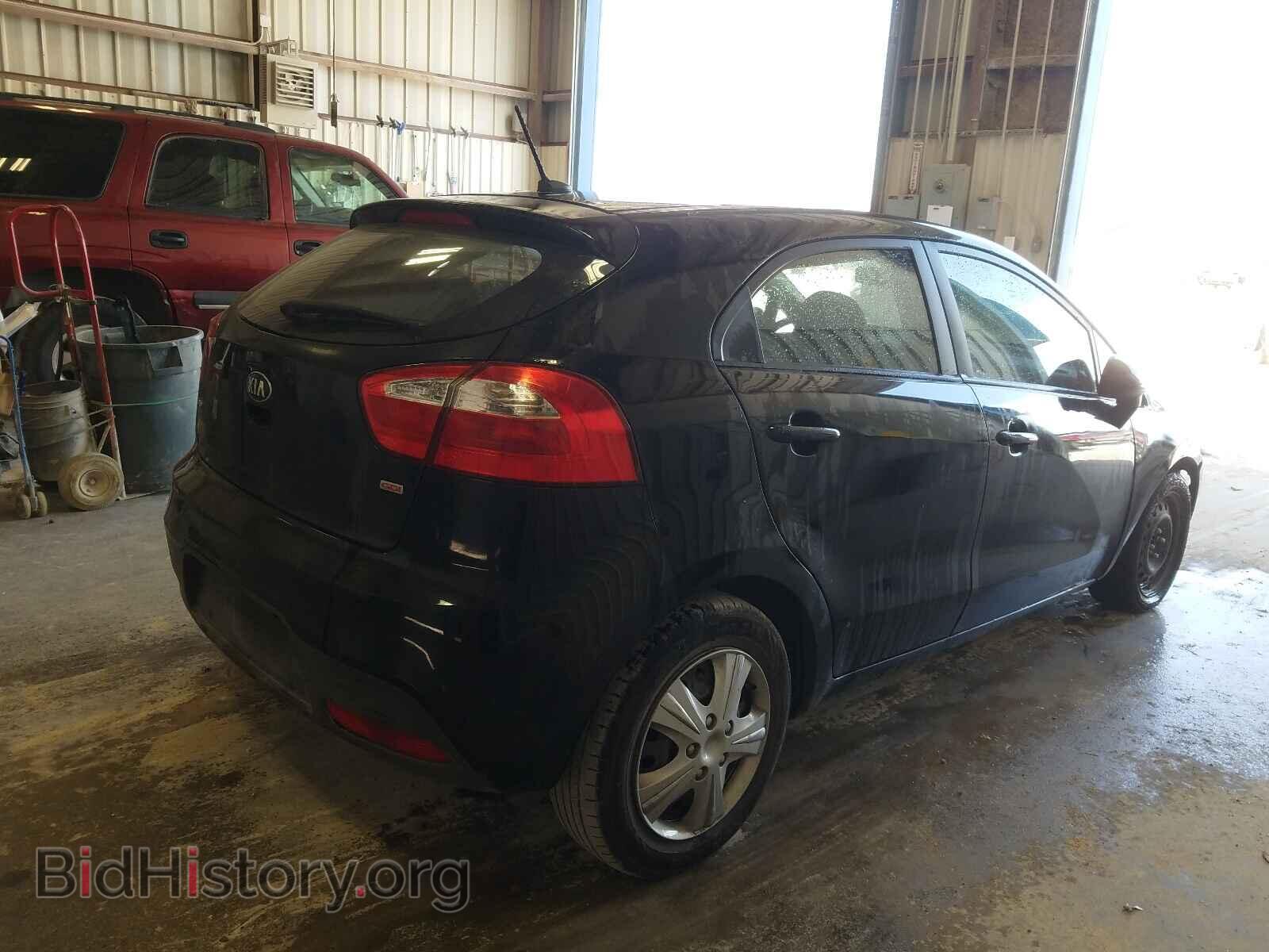 2014 KIA RIO - VIN: KNADM5A31E6386151 - Фото 4