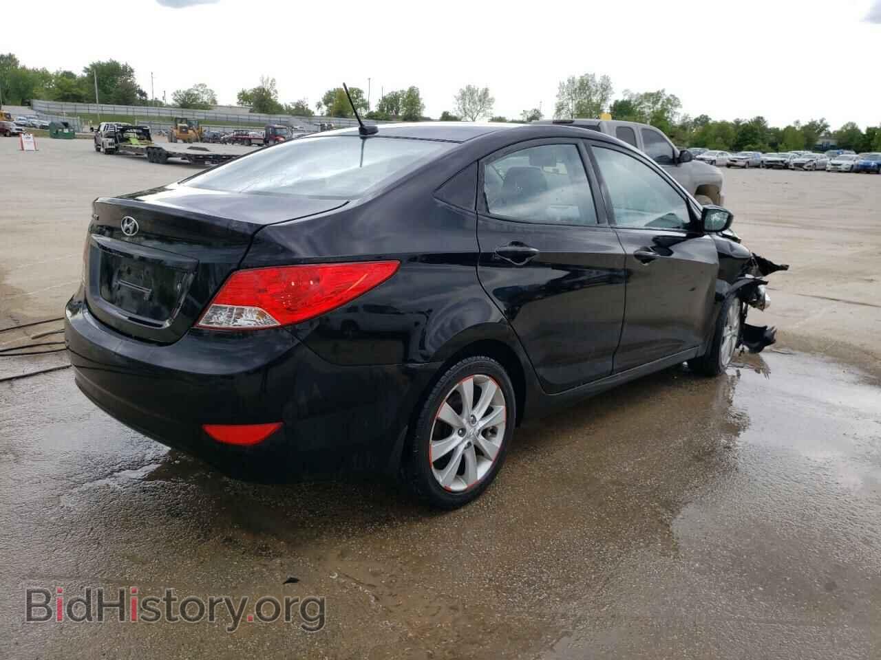 2012 HYUNDAI ACCENT - VIN: KMHCU4AE4CU135011 - Фото 3