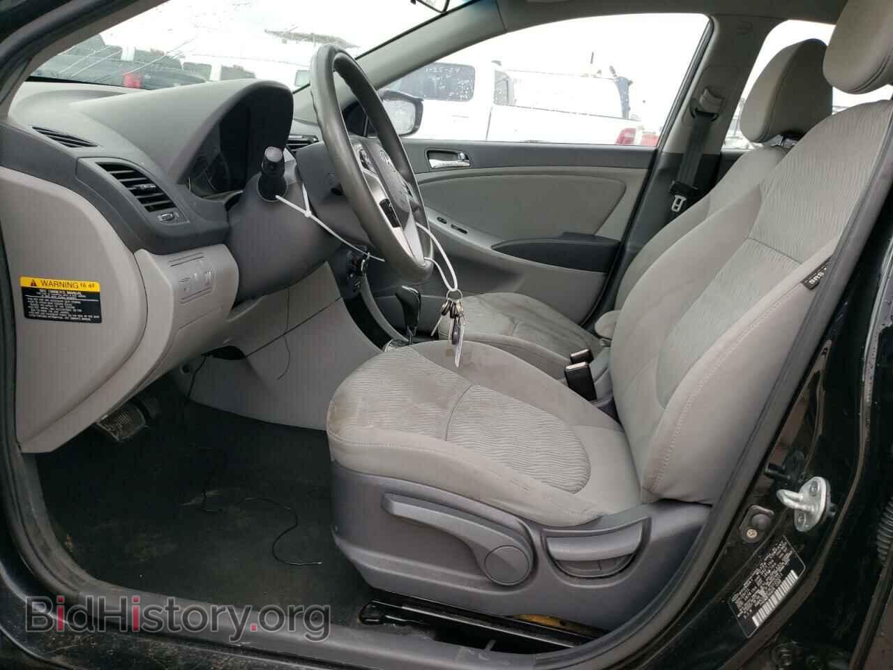 2012 HYUNDAI ACCENT - VIN: KMHCU4AE4CU135011 - Фото 7