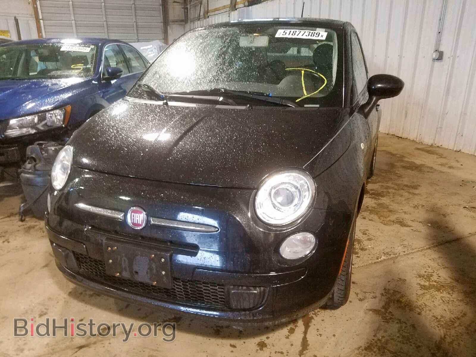 2012 FIAT 500 - VIN: 3C3CFFAR9CT370208 - Фото 2