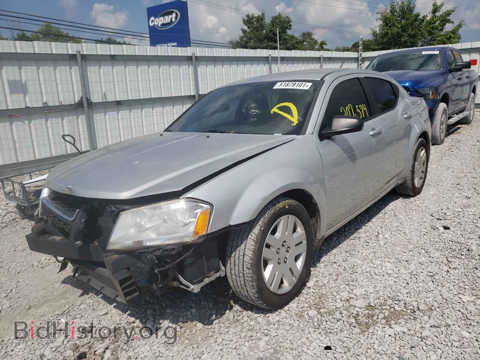 2012 DODGE AVENGER - VIN: 1C3CDZAB5CN224544 - Фото 2