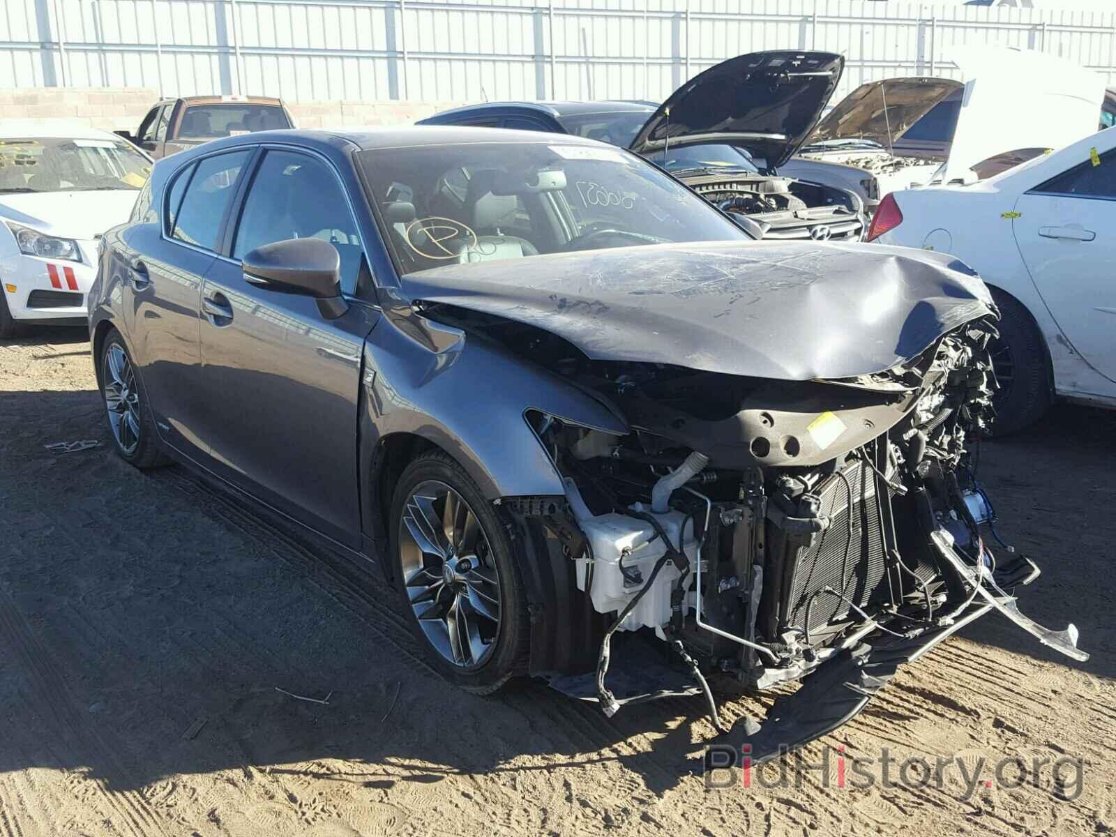 Photo JTHKD5BH1C2078369 - LEXUS CT 200 2012