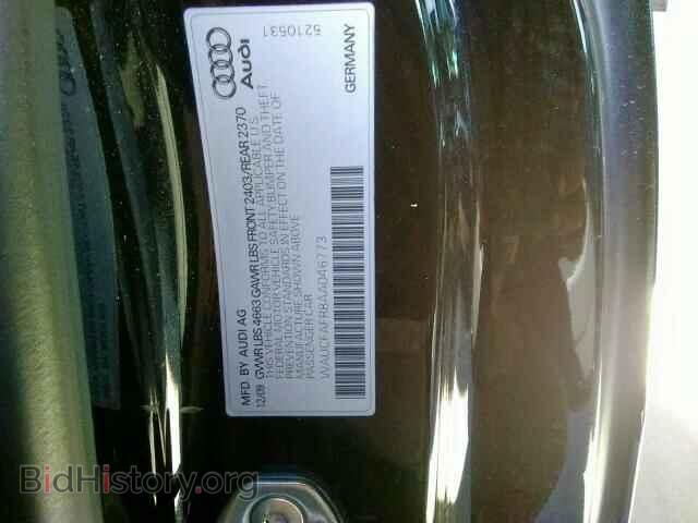 2010 AUDI A5 PREMIUM - VIN: WAUCFAFR8AA046773 - Photo 10