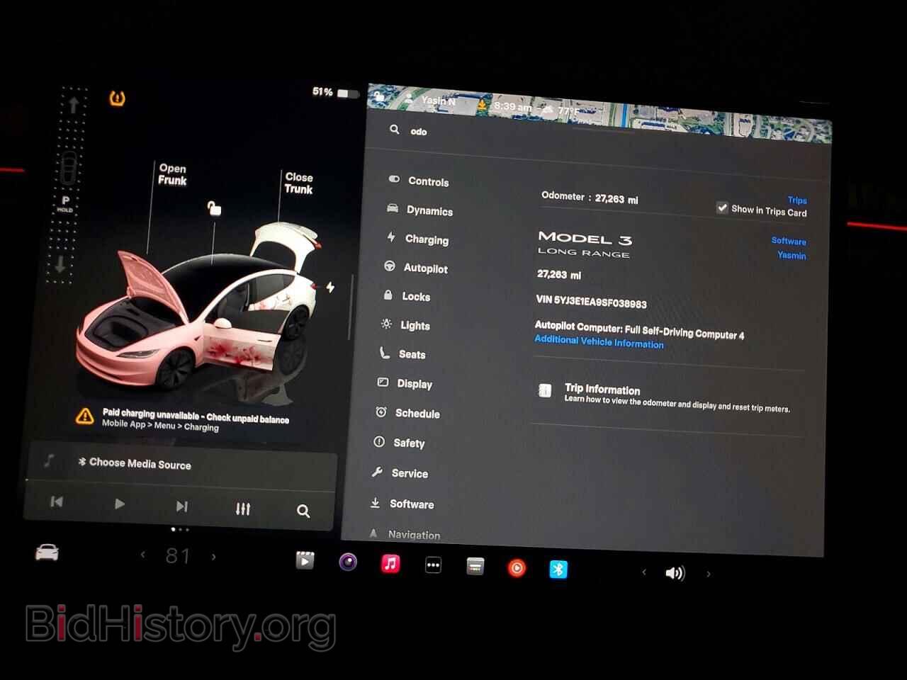 2025 TESLA MODEL 3 - VIN: 5YJ3E1EA9SF038983 - Photo 9