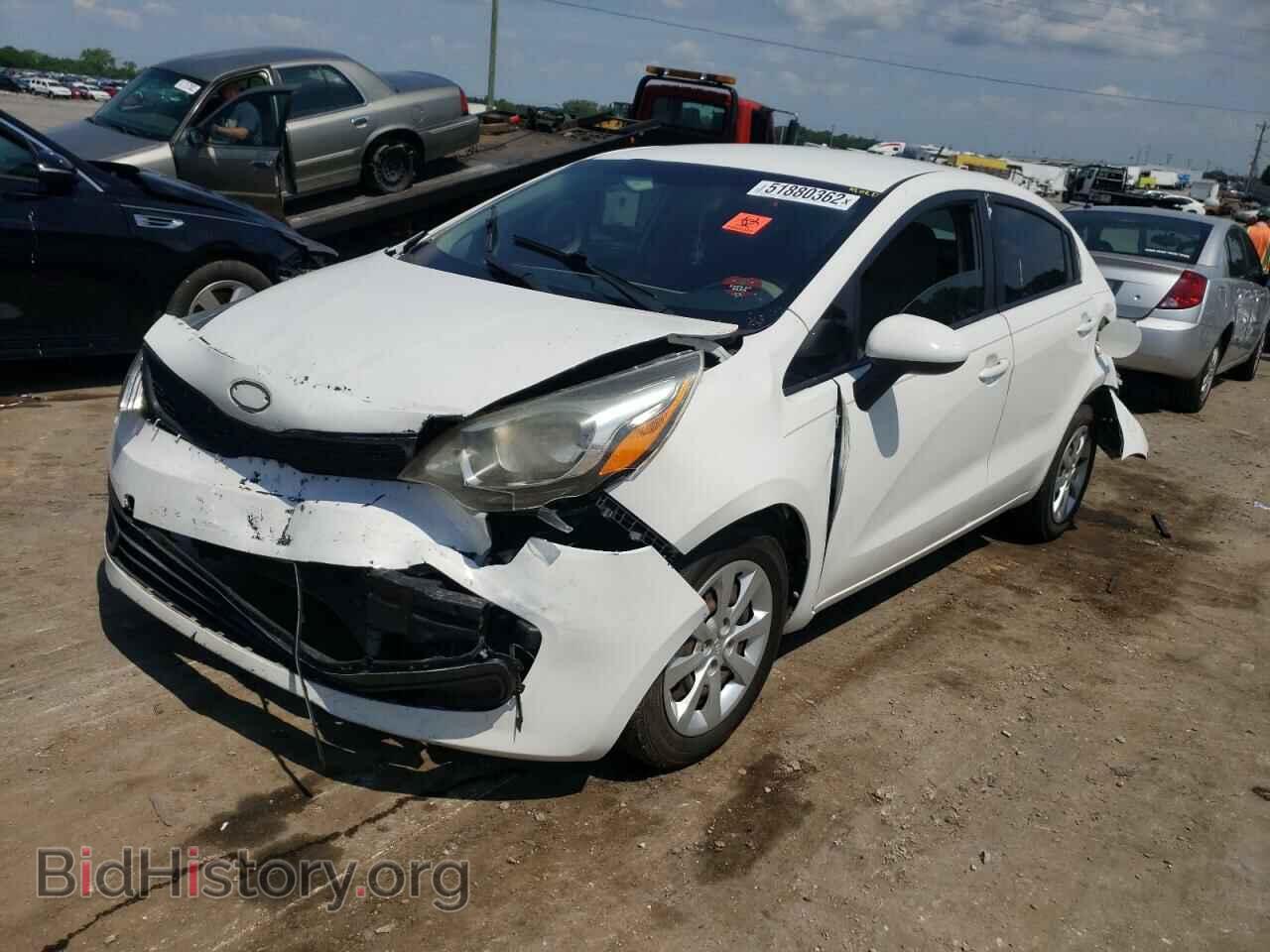 2013 KIA RIO - VIN: KNADM4A33D6199096 - Фото 2