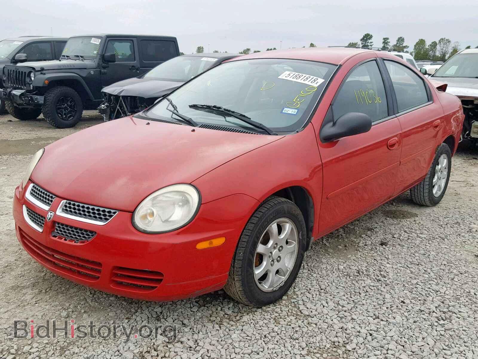 2005 DODGE NEON - VIN: 1B3ES56C75D244602 - Фото 2