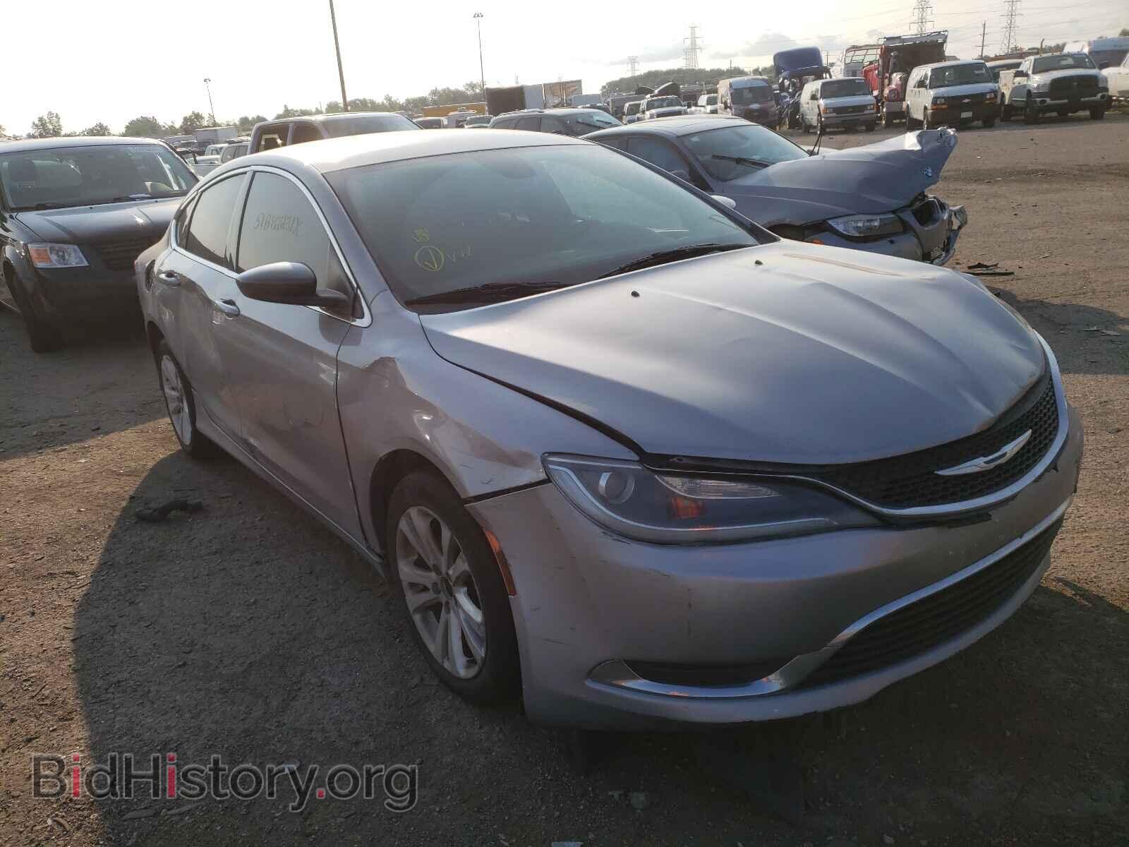 Фотография 1C3CCCAB5FN728337 - CHRYSLER 200 2015