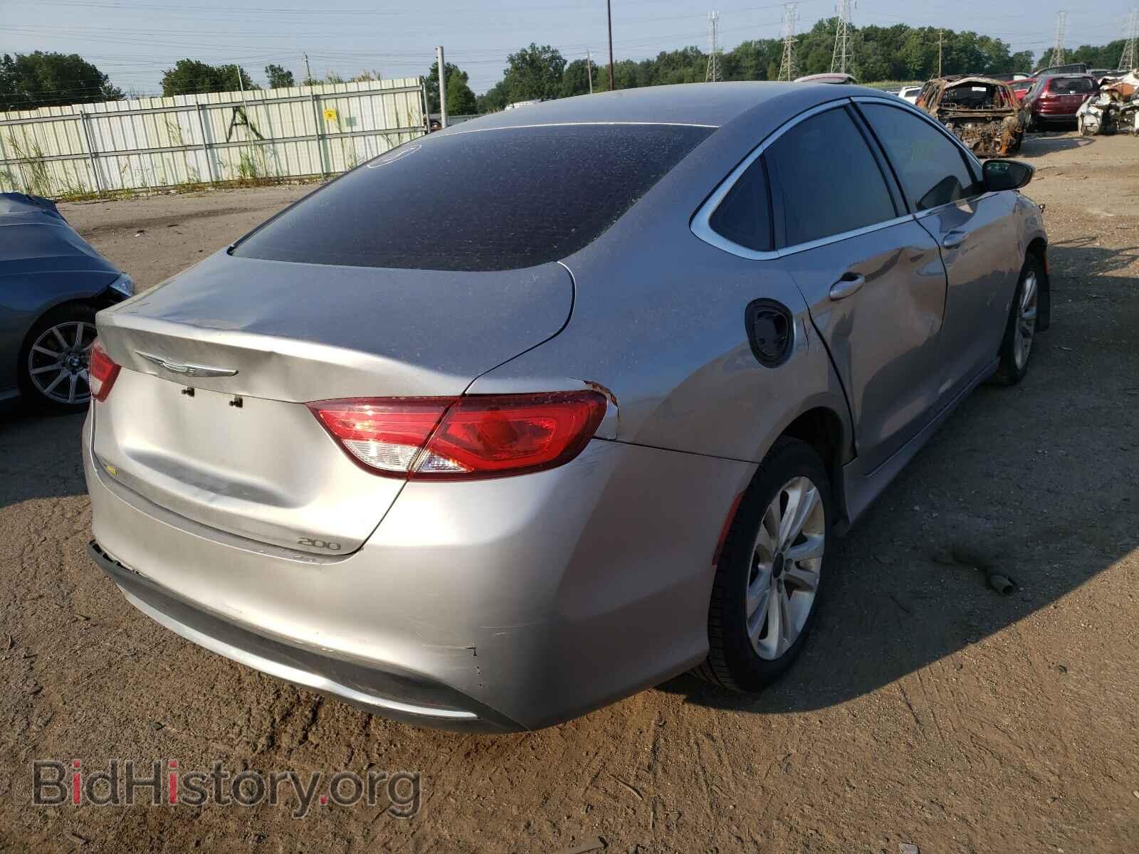 2015 CHRYSLER 200 - VIN: 1C3CCCAB5FN728337 - Фото 4