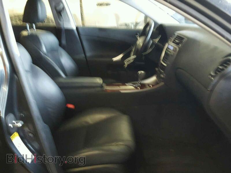 2007 Lexus IS (VIN JTHBK262172055612) — фото 5 из 10