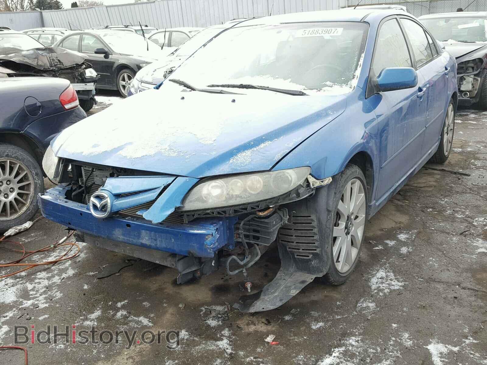 2006 MAZDA 6 - VIN: 1YVHP84D865M41245 - Фото 2