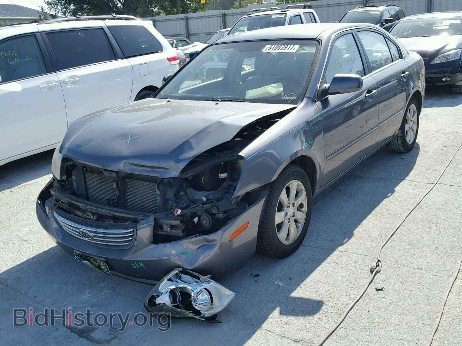 2006 KIA OPTIMA - VIN: KNAGE124865027798 - Фото 2