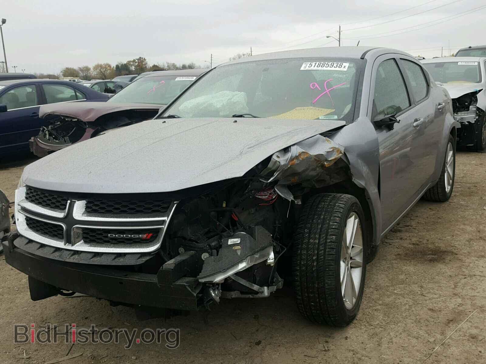 2013 DODGE AVENGER - VIN: 1C3CDZAG3DN521759 - Фото 2