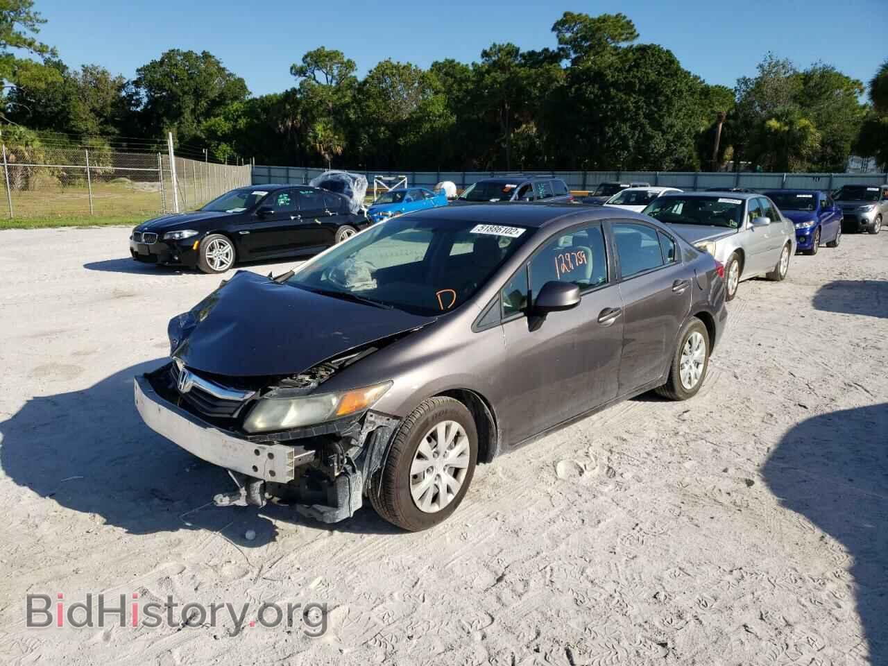 2012 HONDA CIVIC - VIN: 19XFB2F59CE070269 - Photo 2