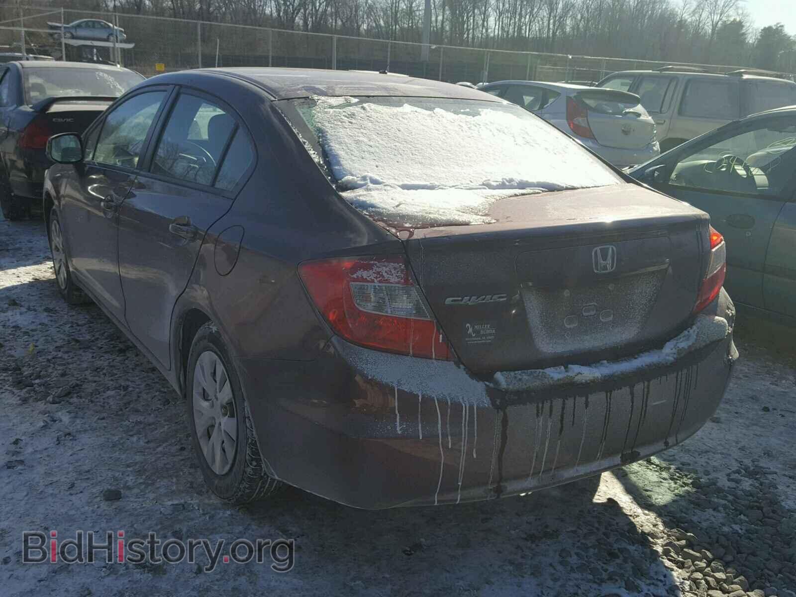 2012 HONDA CIVIC - VIN: 2HGFB2F59CH544954 - Фото 3