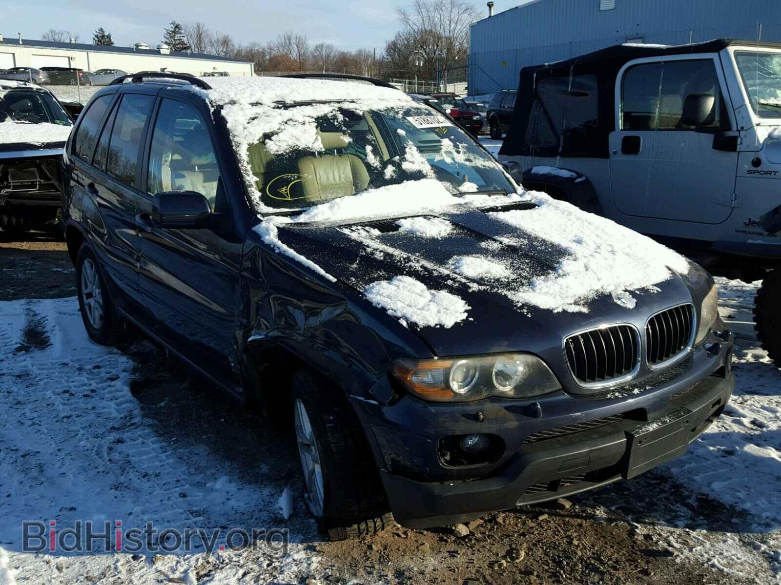 Photo 5UXFA13596LY23908 - BMW X5 2006