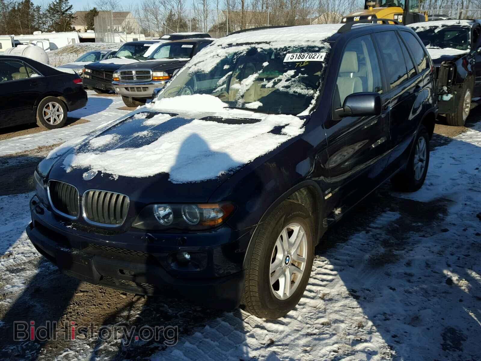 2006 BMW X5 - VIN: 5UXFA13596LY23908 - Фото 2