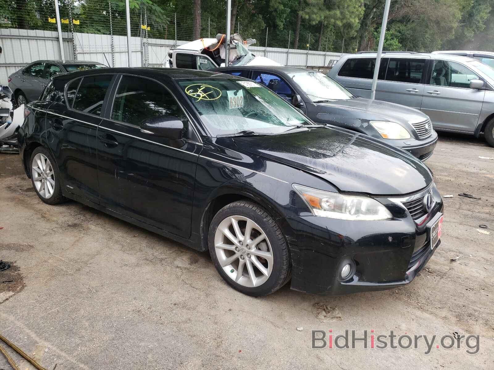 Photo JTHKD5BH1C2120670 - LEXUS CT 200 2012