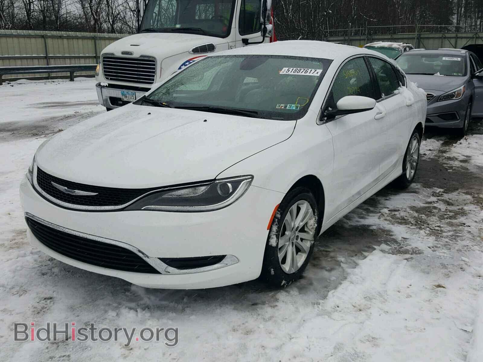 2016 CHRYSLER 200 - VIN: 1C3CCCABXGN153850 - Фото 2