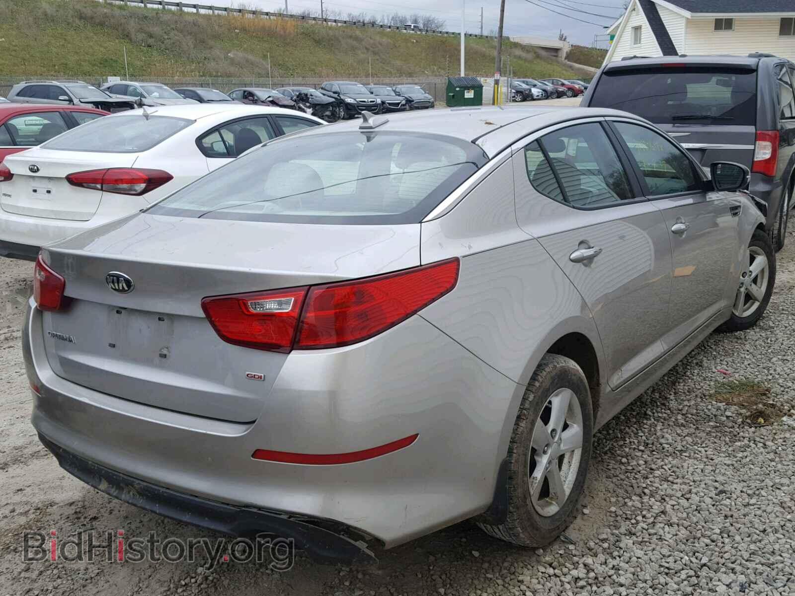 2014 KIA OPTIMA - VIN: KNAGM4A7XE5499399 - Фото 4