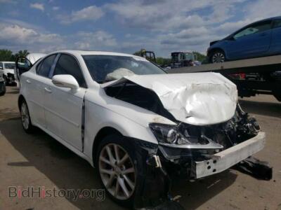 2012 Lexus IS IS 250, white — VIN JTHCF5C25C5056527, Copart