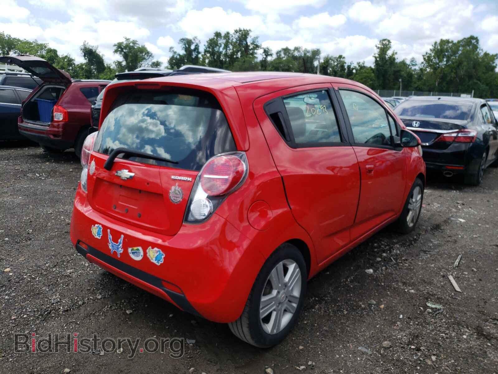 2014 CHEVROLET SPARK - VIN: KL8CB6S91EC571307 - Фото 4