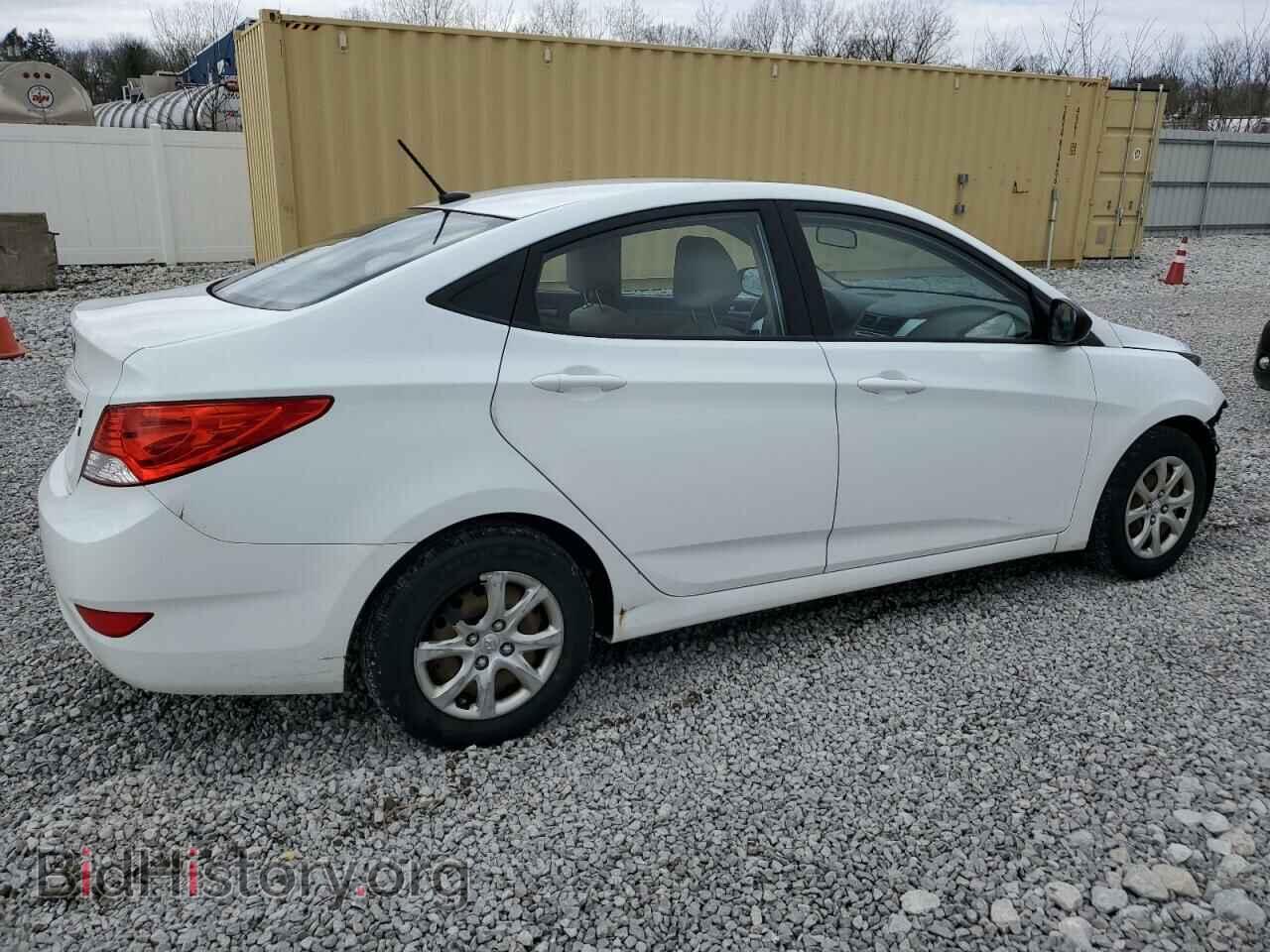 2014 HYUNDAI ACCENT - VIN: KMHCT4AEXEU776783 - Фото 3