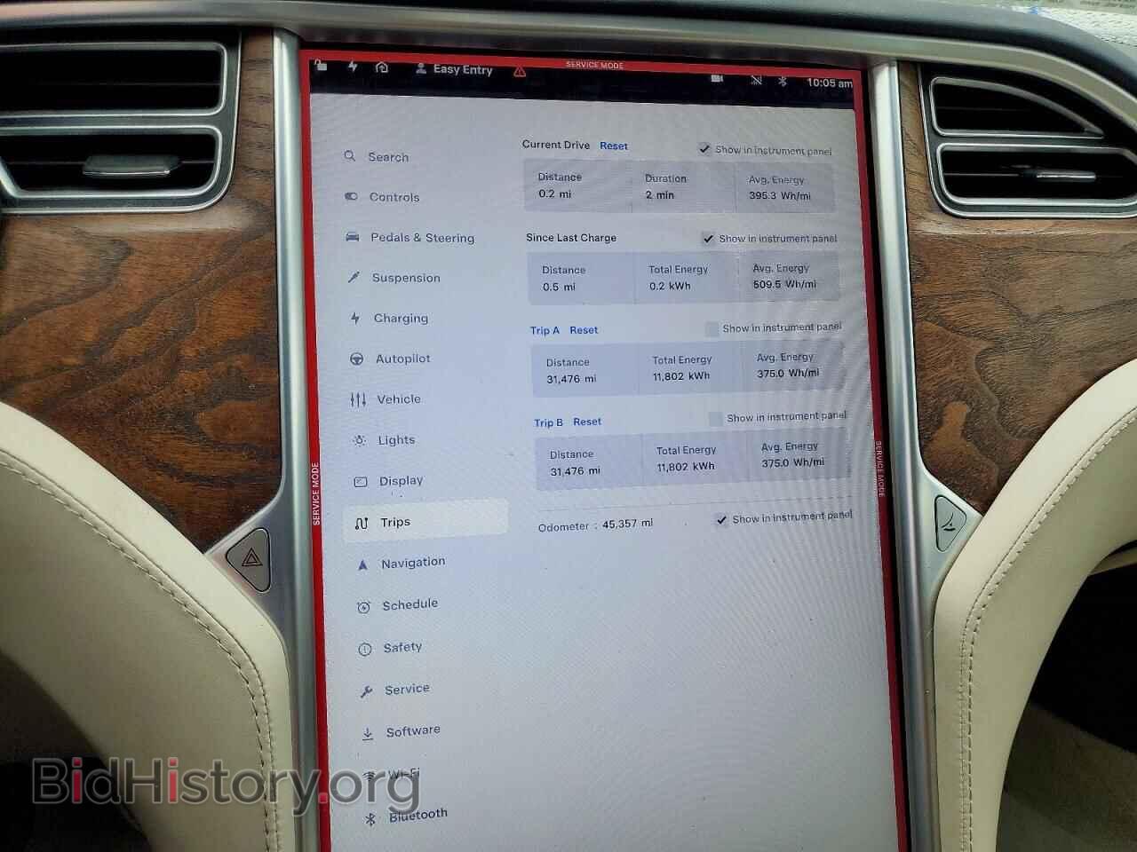 2017 TESLA MODEL S - VIN: 5YJSA1E27HF221484 - Photo 9